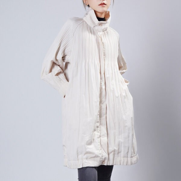 Sakura windbreaker women's cotton coat for export, new style, simple and fashionable, suitable for daily wear, solid color pullover jacket, factory direct sale